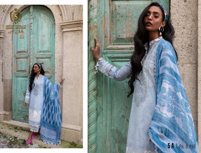 Shai Libas Sana Safinaz Muzlin Fancy Designer Ethnic Wear Lawn Cotton Pakistani Suits Collection